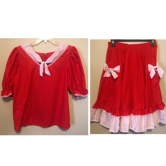 Partners Please Dresses & Skirts - Square Dancing outfit Skirt M shirt Large